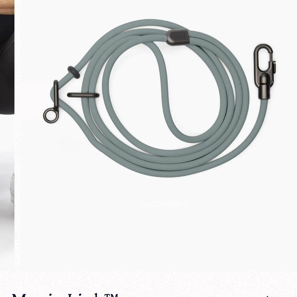 Magic Link™ dog leash mint color